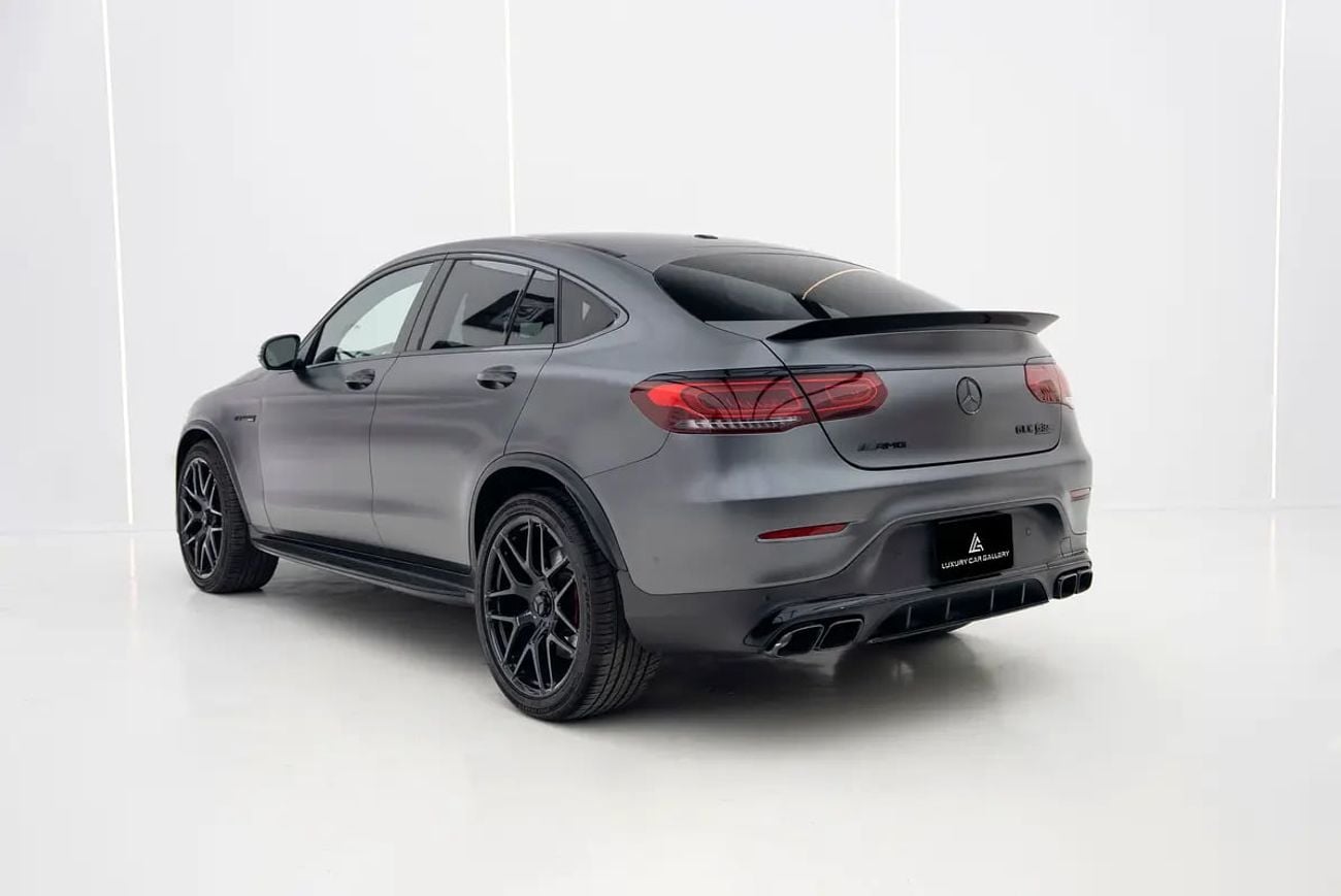 Mercedes Benz GLC 63 AMG S 503 HP V8 | MATTE GREY | 21-INCH AMG WHEELS