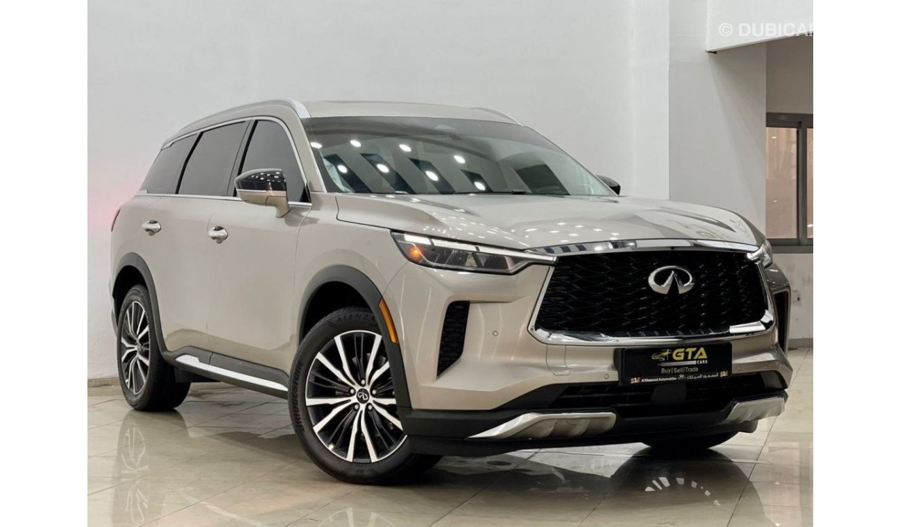 إنفينيتي QX60 2022 Infiniti QX60, Infiniti Warranty-Full Service History-Service Contract-GCC