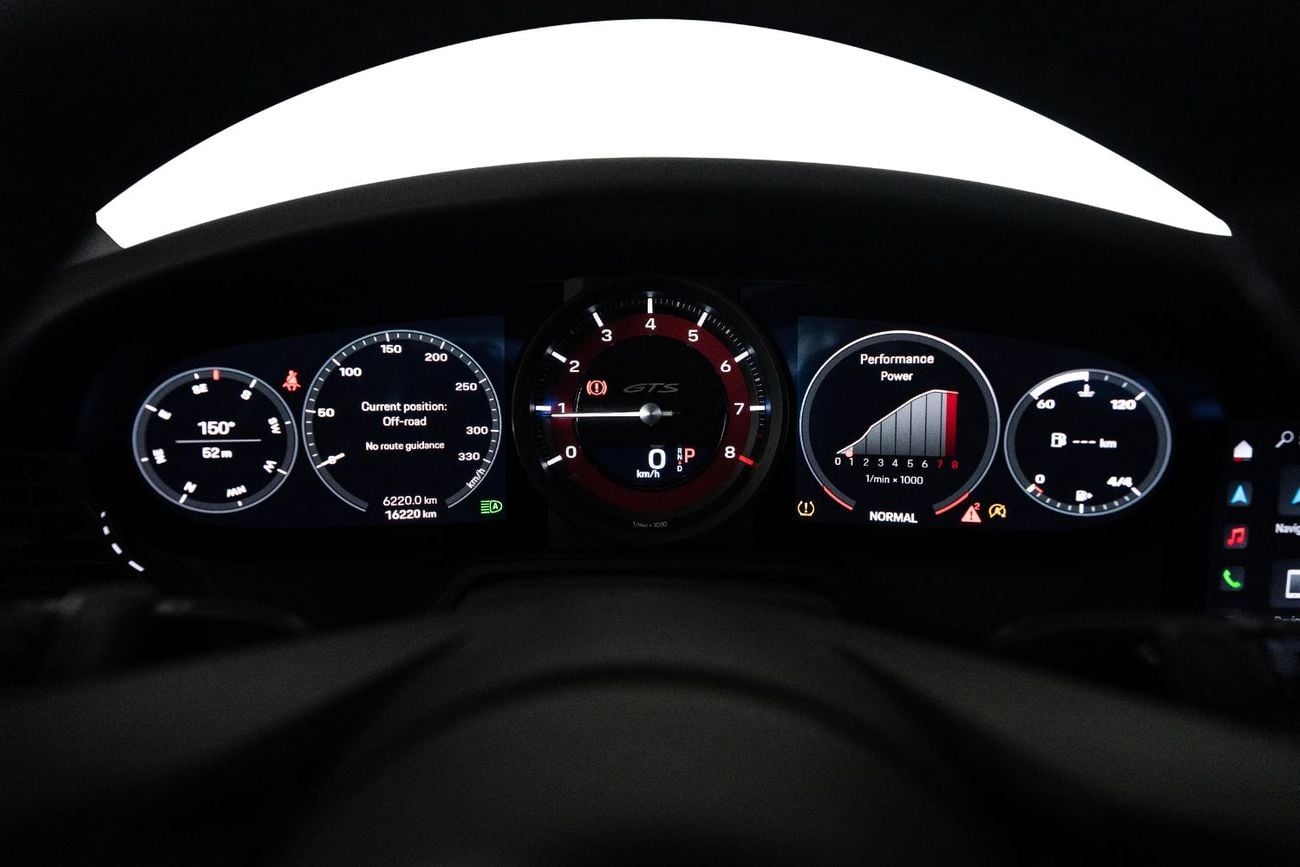 Porsche 911 Carrera GTS 3.0L (475 HP) Coupe GCC-1 Owner-Ali Sons Warranty Until 09/2028-Full Service History-Gua