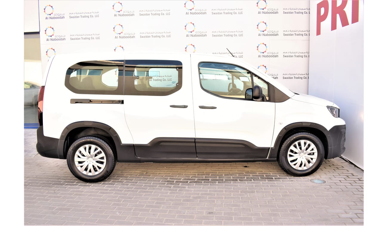 بيجو بارتنر RIFTER 1.6L MT 7STR DSL 2022 GCC WARRANTY UP 2026 OR 200K KM