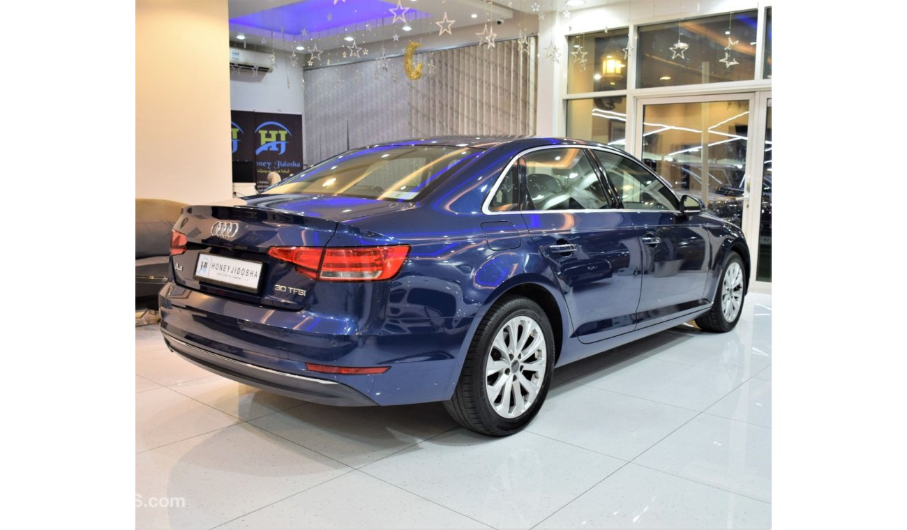 Audi A4 EXCELLENT DEAL for our AUDI A4 ( 30TFSi 2017 Model!! ) in Blue Color! GCC Specs