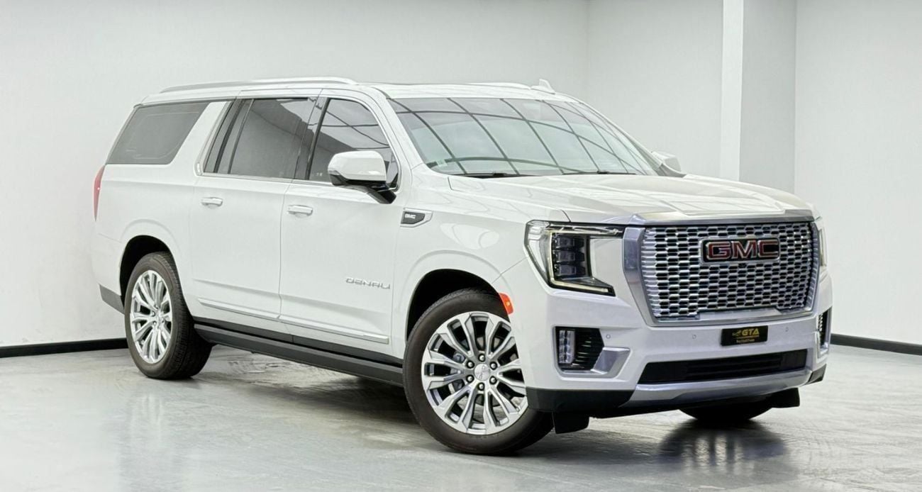 GMC Yukon 6.2 V8 Denali (AWD) 2024 GMC Yukon Denali XL, 2029 GMC Warranty + Service Pack, Very Low Km, 8 Seate