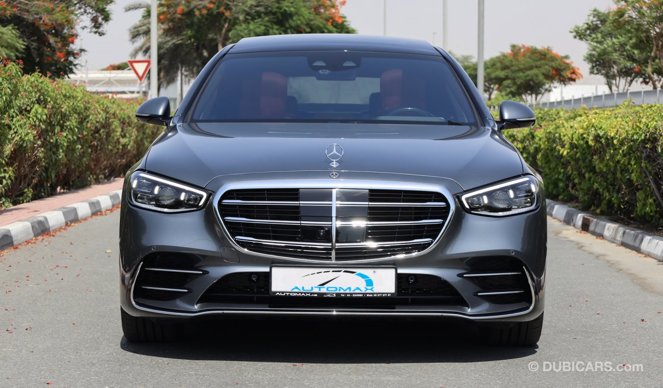 Mercedes-Benz S 580 4MATIC V8 4.0L , 2022 , GCC , 0Km , With 2 Yrs Unlimited Mileage Warranty @EMC