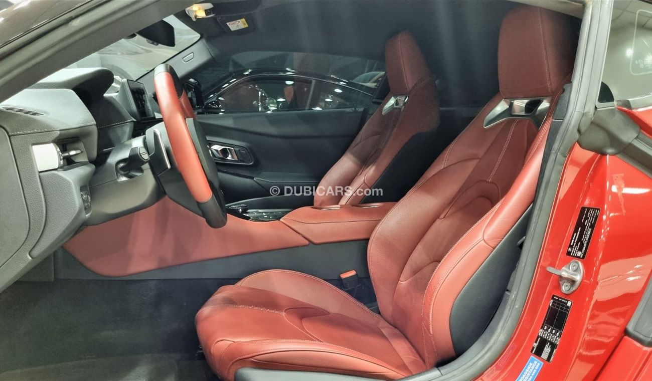 Toyota Supra GR TOYOTA SUPRA 2020 GCC LOW MILEAGE ONLY 29K KM IN IMMACULATE CONDITION FOR 179K AED