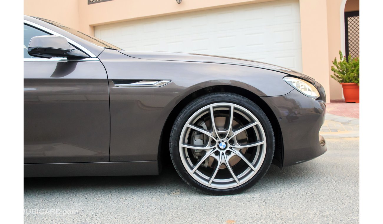 BMW 650i Gran Coupe M-sport AED 3,752 P.M 0% Downpayment