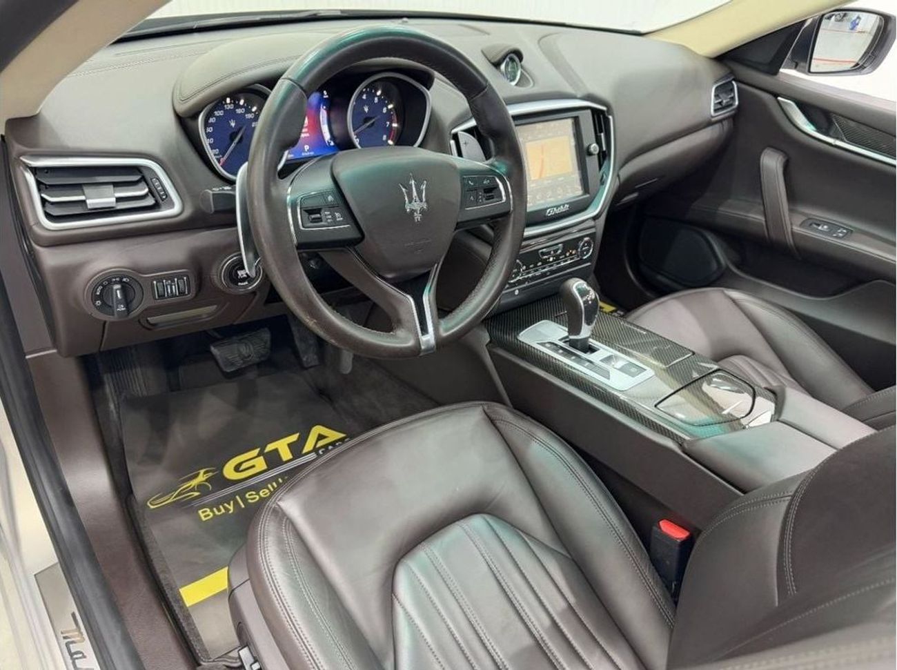 مازيراتي جيبلي S Q4 3.0L (410 HP) 2016 Maserati Ghibli S Q4, Full Service History, Carbon Fiber Package, Excellent