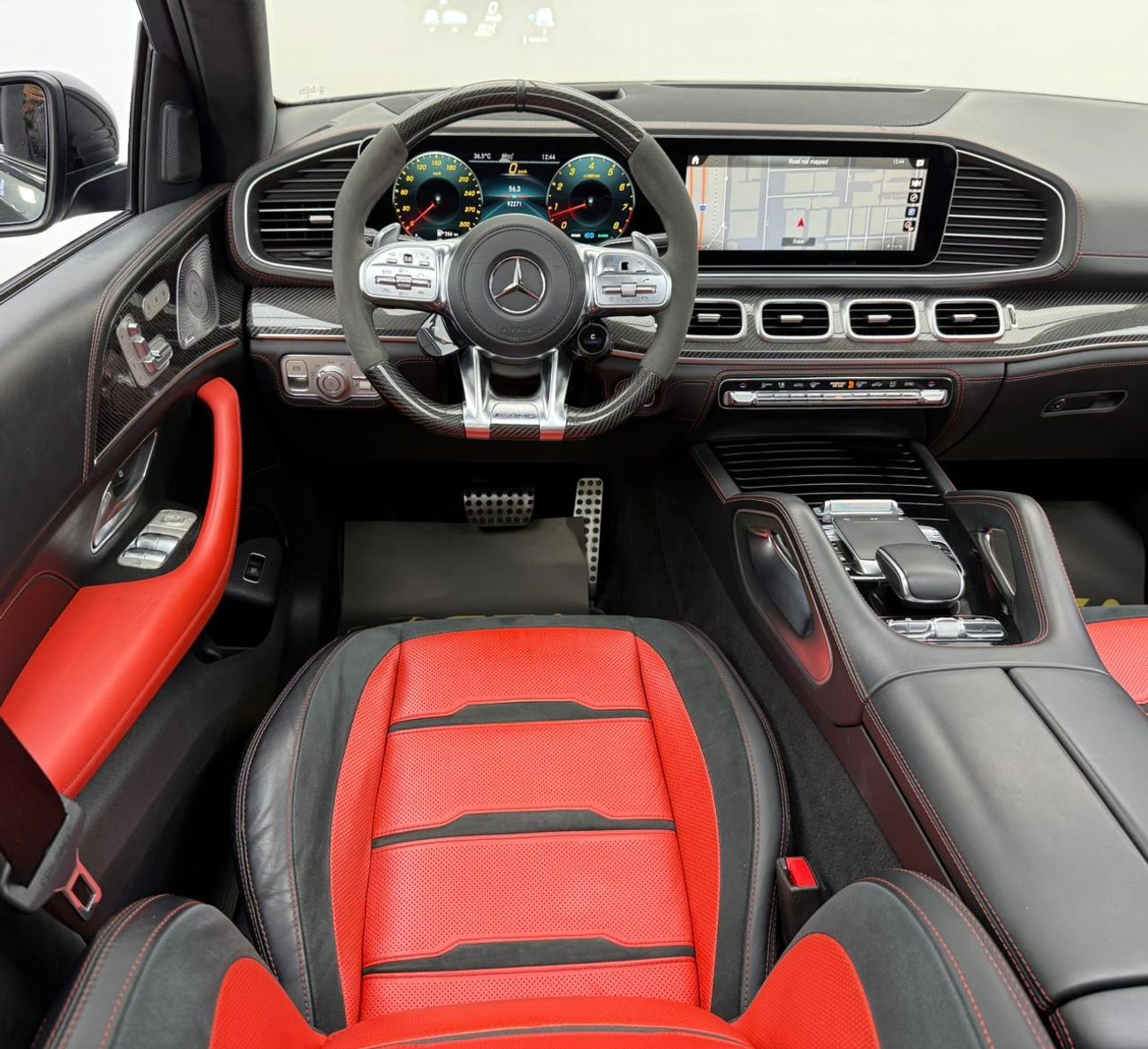 Mercedes-Benz GLE 63 S AMG Coupe 2021 Mercedes Benz GLE 63 S AMG Coupe, Warranty, Carbon Fiber Interior, Excellent Condition, GCC