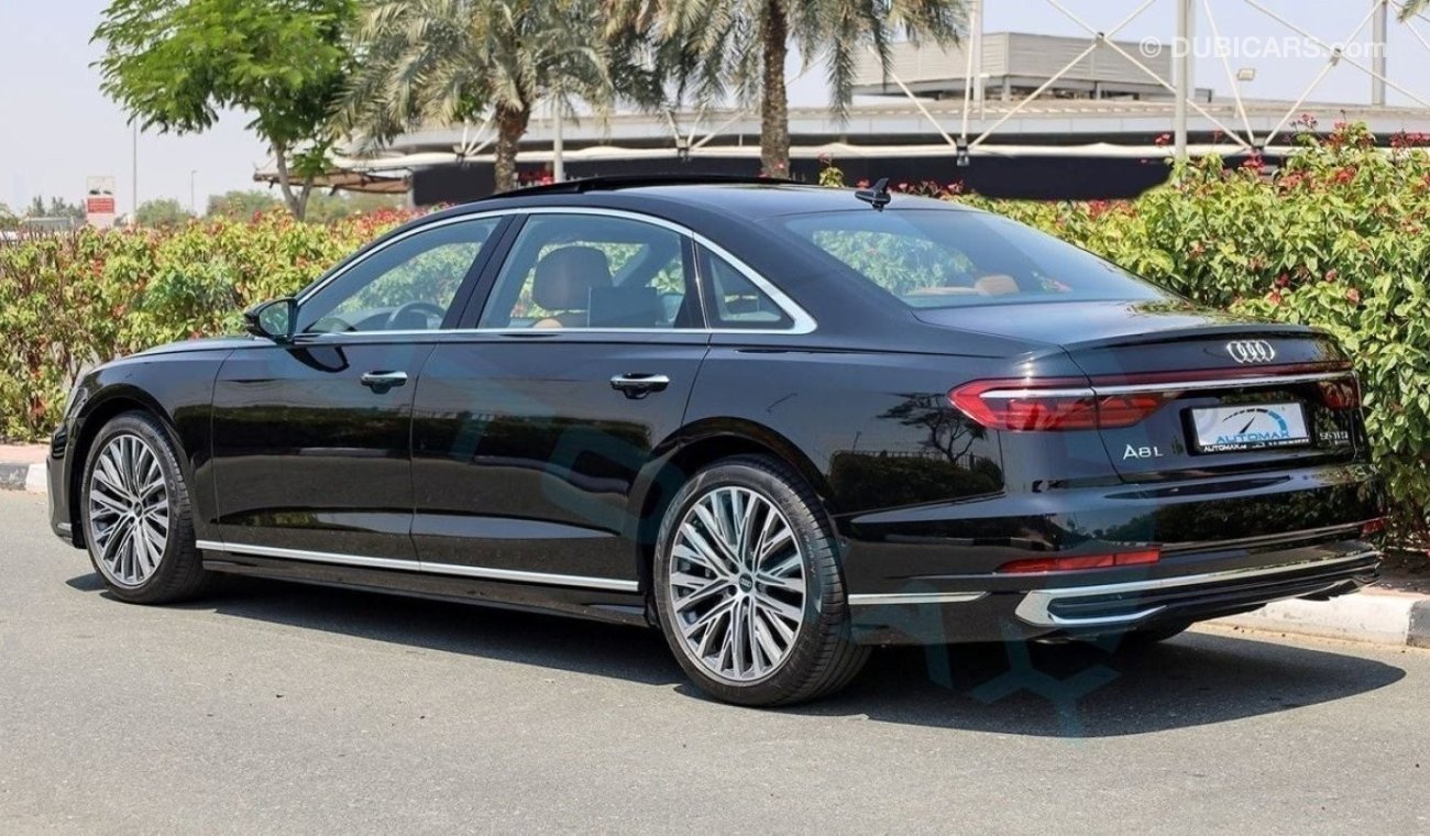 Audi A8 L 55 TFSI Quattro V6 3.0L AWD , GCC 2024 , With 3 Yrs Warranty & 5 Years Service @Official Dealer