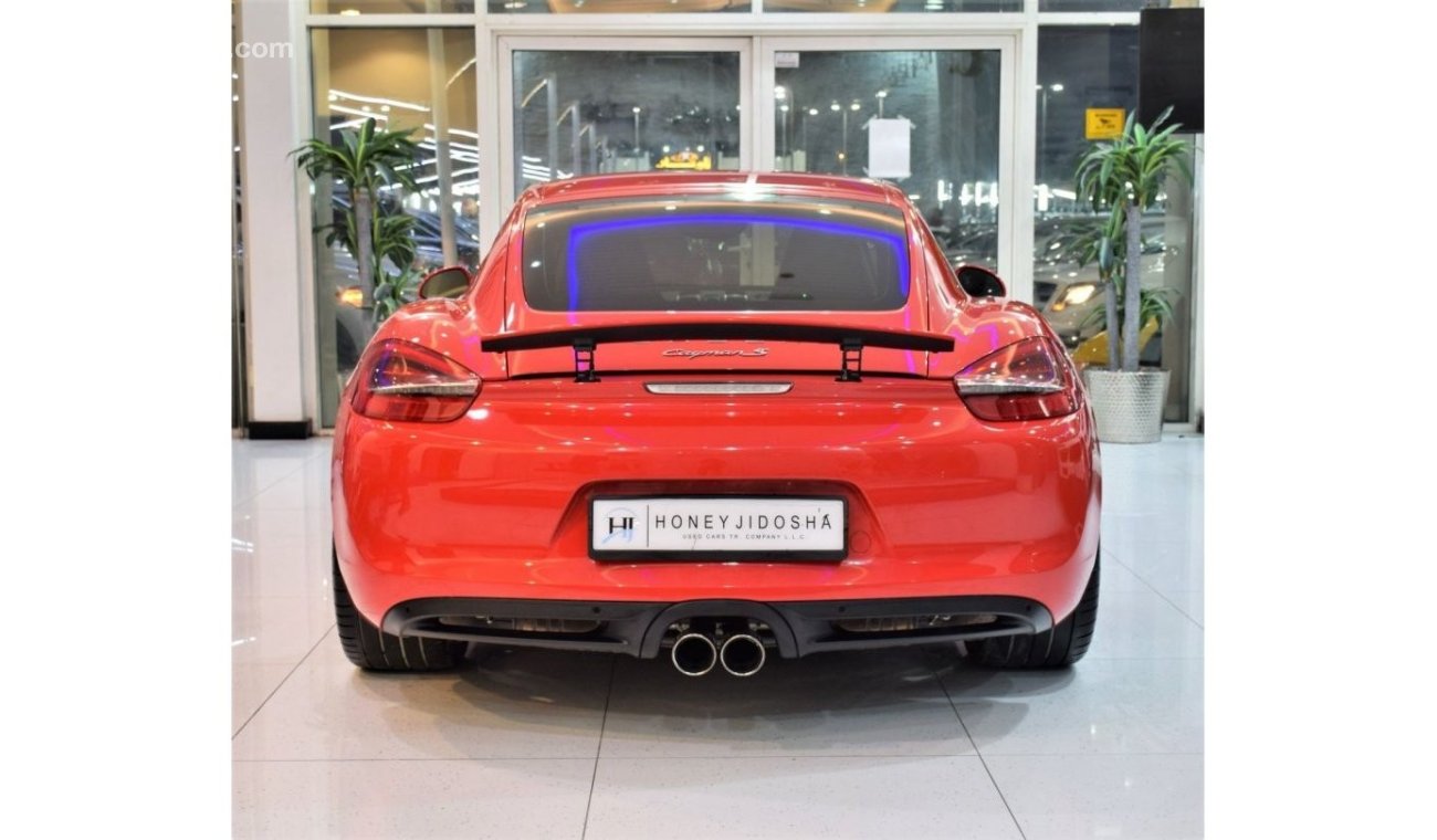 Porsche Cayman S EXCELLENT DEAL for our Porsche CAYMAN S 2014 Model!! in Red Color! GCC Specs