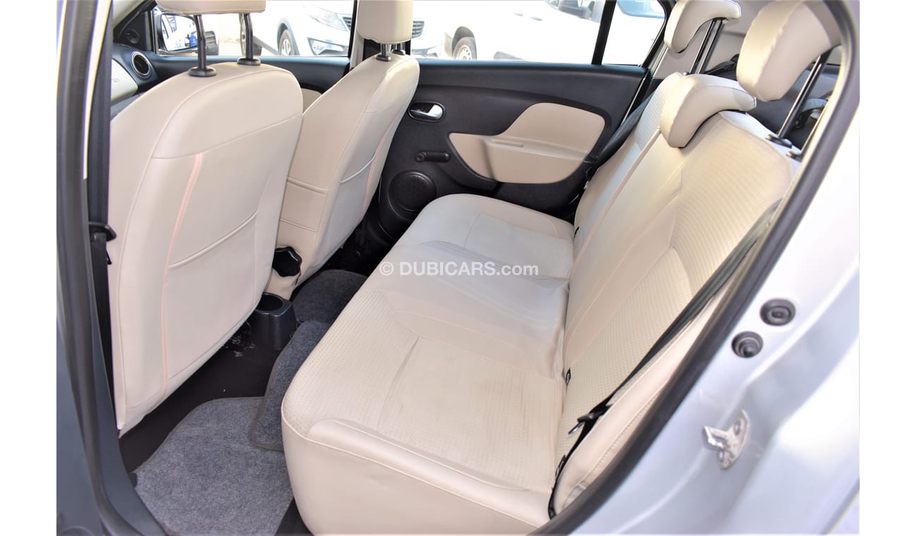 Renault Symbol AED 508 PM | 0% DP | 1.6L SE GCC WARRANTY