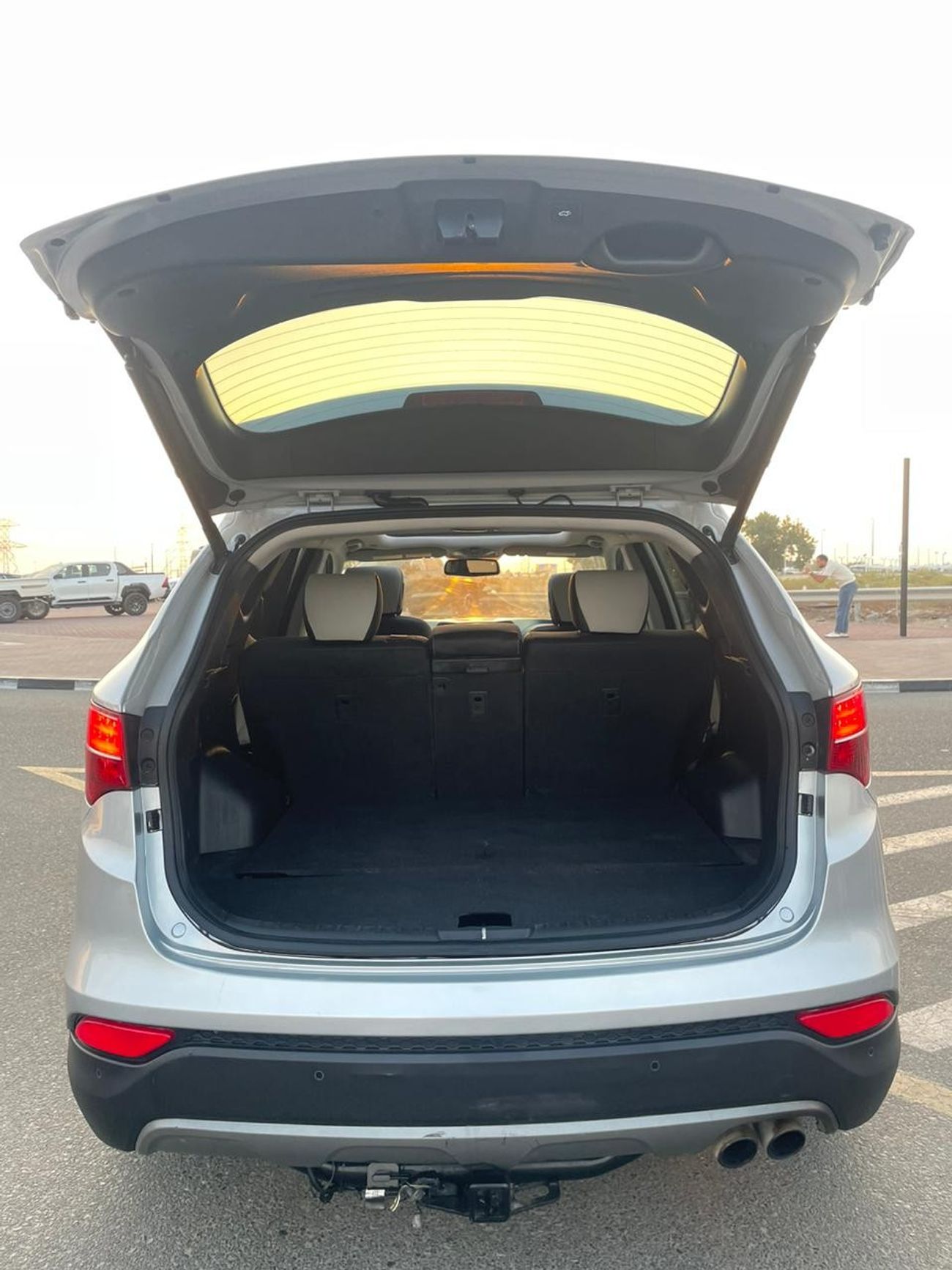 هيونداي سانتا في 2016 Hyundai Santa Fe Ultimate Sports 2.0L Turbo Full Option Panoramic View - Sensor and Radar - 98,