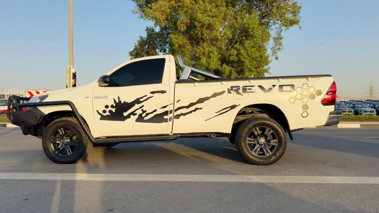 Toyota Hilux SINGLE CABIN PICKUP | 2.4L DIESEL ENGINE | 2016 | RHD | PREMIUM BULL BAR | METAL ROLL BAR | MANUAL T