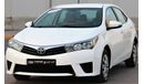 Toyota Corolla Toyota Corolla 2015 1600 GCC in excellent condition without accidents, very clean from inside and ou