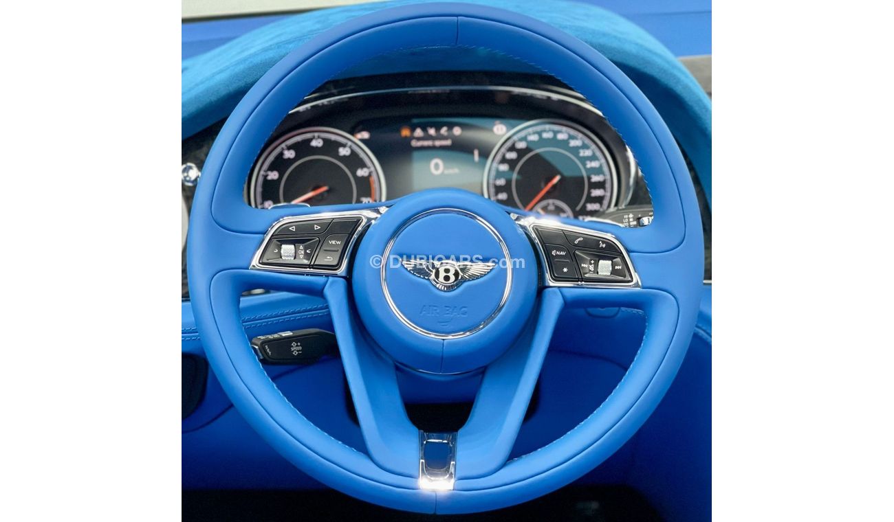 Bentley Bentayga Special Edition 2017 Bentley Bentayga Mansory W12, Only 1 in UAE Special Blue Interior, Full History