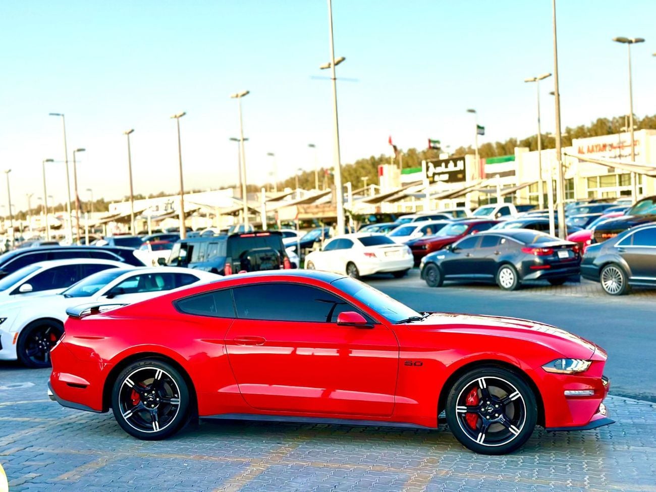 فورد موستانج GT | Monthly 1660/- | 0% DP | Active Exhaust | Paddle Shifters | Blindspot | # 77996
