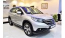 هوندا سي آر في Full service Honda CR-V AWD 2013 GCC specs