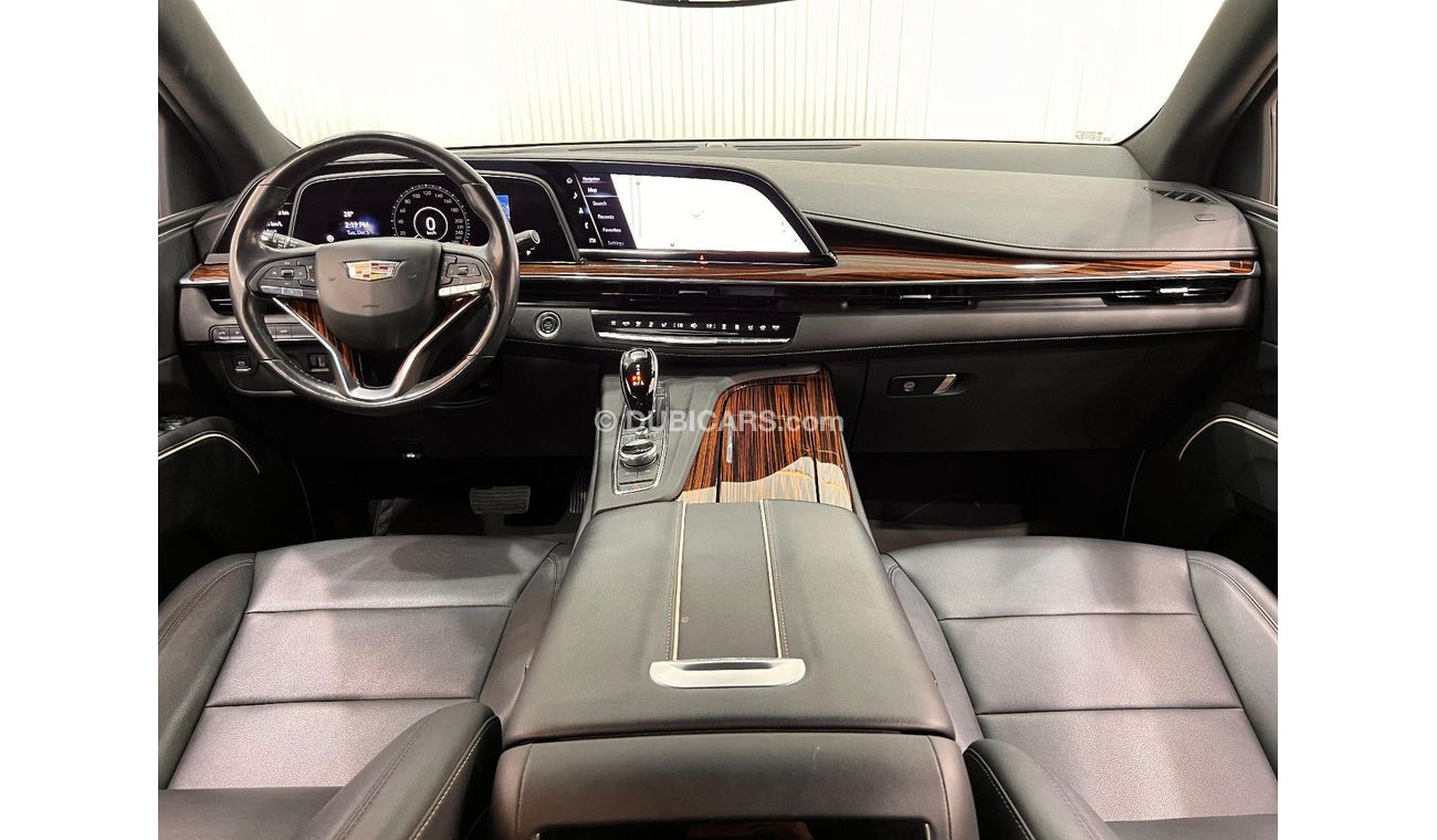 كاديلاك إسكالاد بريميوم لاكجري 2022 Cadillac Escalade LWB, Cadillac Warranty + Service Pack, Full Options, Low Kms, 