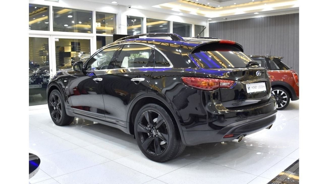 Infiniti QX70 EXCELLENT DEAL for our Infiniti QX70S ( 2015 Model ) in Black Color GCC Specs