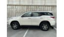 Toyota Fortuner EXR 2.7 | Under Warranty | Free Insurance | Inspected on 150+ parameters