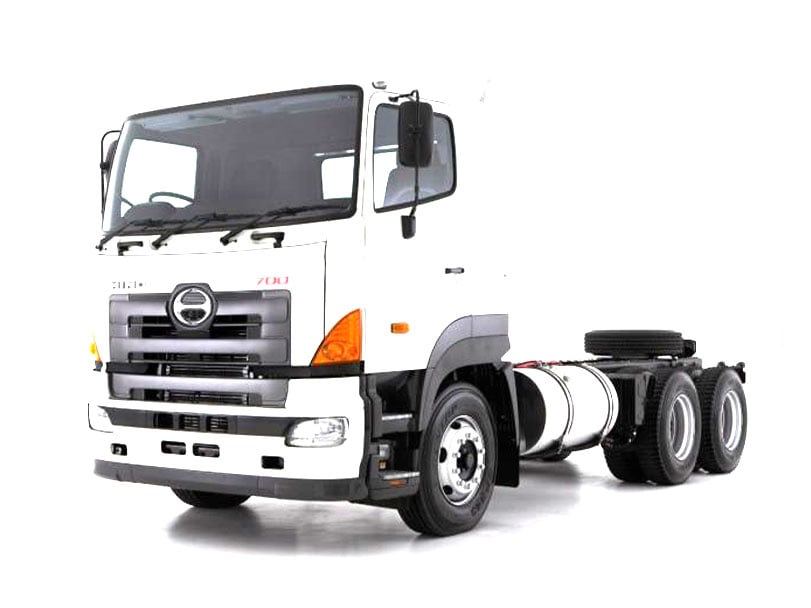 Hino 700 cover - Front Left Angled