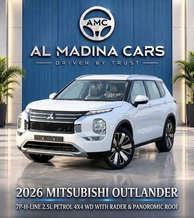 Mitsubishi Outlander HIGHLINE 2026 Mitsubishi Outlander 7P H-Line 2.5L Petrol 4WD With Radar