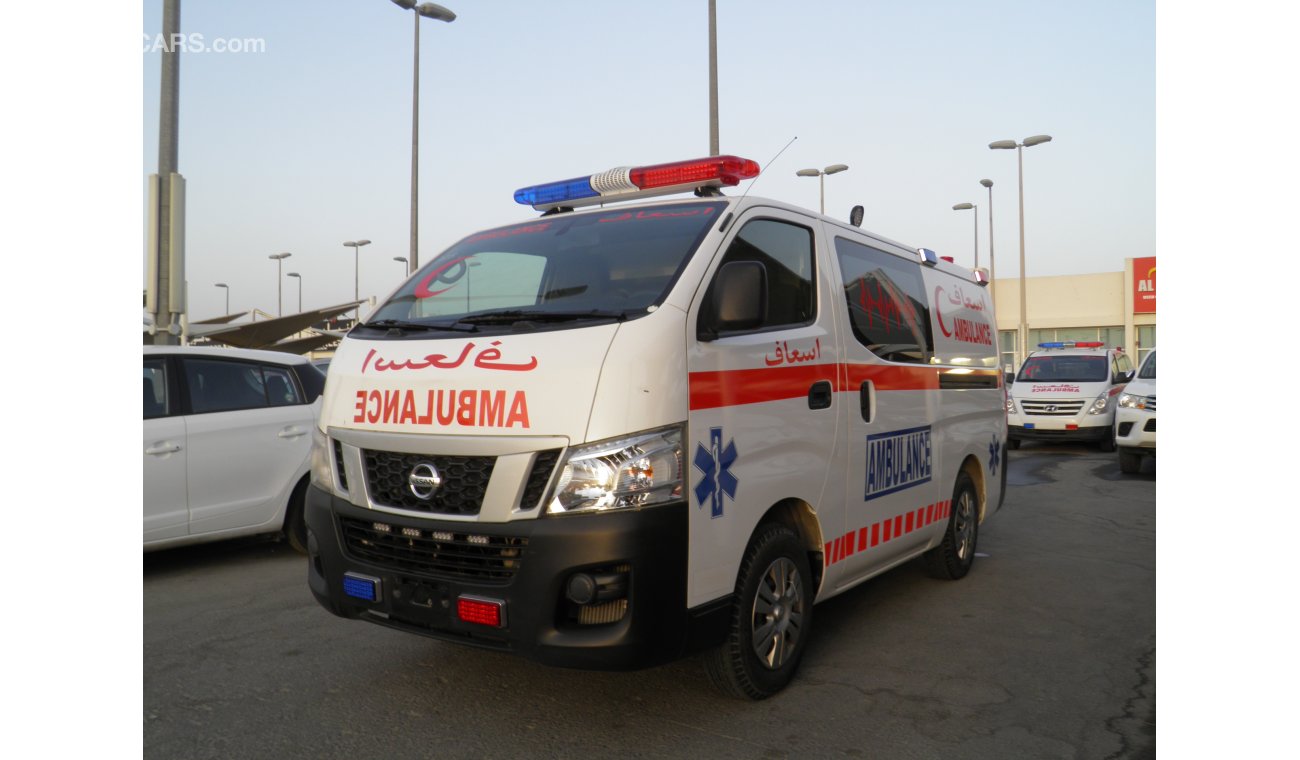 نيسان أورفان 2016 Automatic (AMBULANCE) Ref# 322