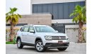 Volkswagen Teramont 1,841 P.M | 0% Downpayment | Immaculate Condition!