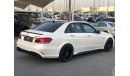 مرسيدس بنز E 63 AMG موديل 2014 حاله ممتازه من الداخل والخارج فل مواصفات كراسي جلد وبانوراما وتحكم كهربي كامل ونظام صوت م