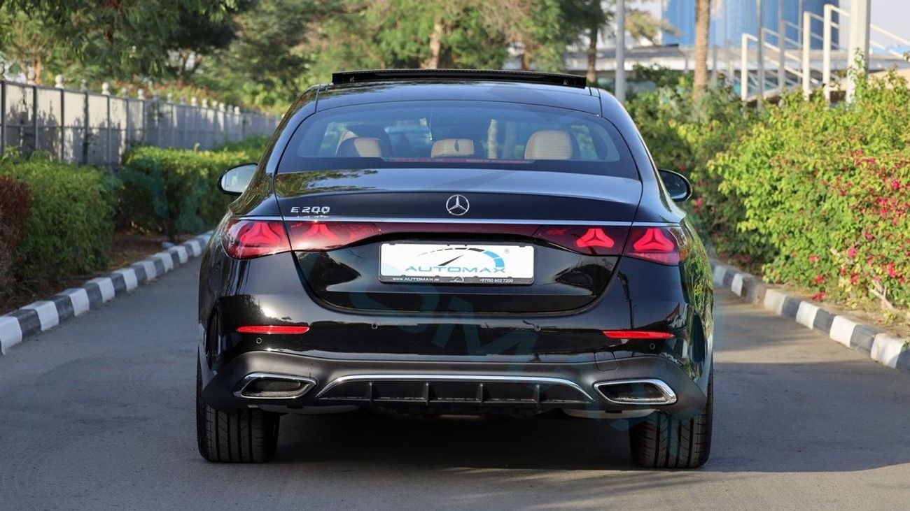 Mercedes-Benz E200 AMG EQ Boost 2.0L RWD 2026 0KM With 5 Years Or 200,000 Km Warranty
