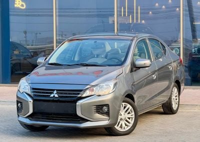 ميتسوبيشي اتراج جي إل إكس هايلاين GLX MEDIUM LINE TRIM، 1.2 لتر، خليجية، خالية من الحوادث، (365/- شهريًا)