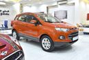 Ford EcoSport EXCELLENT DEAL for our Ford EcoSport Titanium ( 2016 Model ) in Orange Color GCC Specs