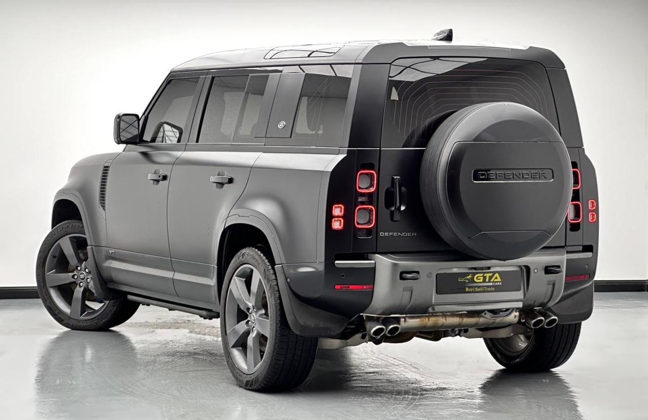 لاند روفر ديفندر 2022 Land Rover Defender 110 V8 Edition, Sep/2026 Land Rover Warranty, Nov/2027 Land Rover Service P