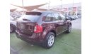 Ford Edge Gulf without accidents No. 2, burgundy, inside beige, without accidents, cruise control, rear wing c