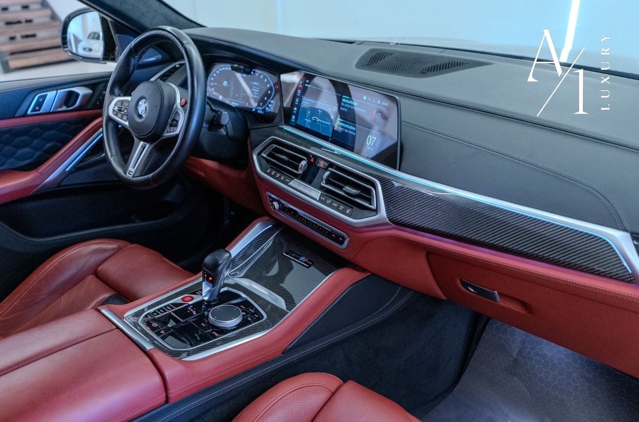 BMW X6M Competition 4.4L 2022 Bmw X6M Competition, With Warranty &amp; Service Contract From AGMC, Excellent