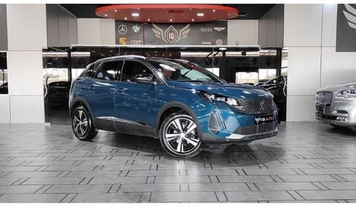 Peugeot 3008 AED 1,350 P.M | 2023 PEUGEOT 3008 GT LINE | AGENCY WARRANTY | PANORAMIC VIEW | GCC