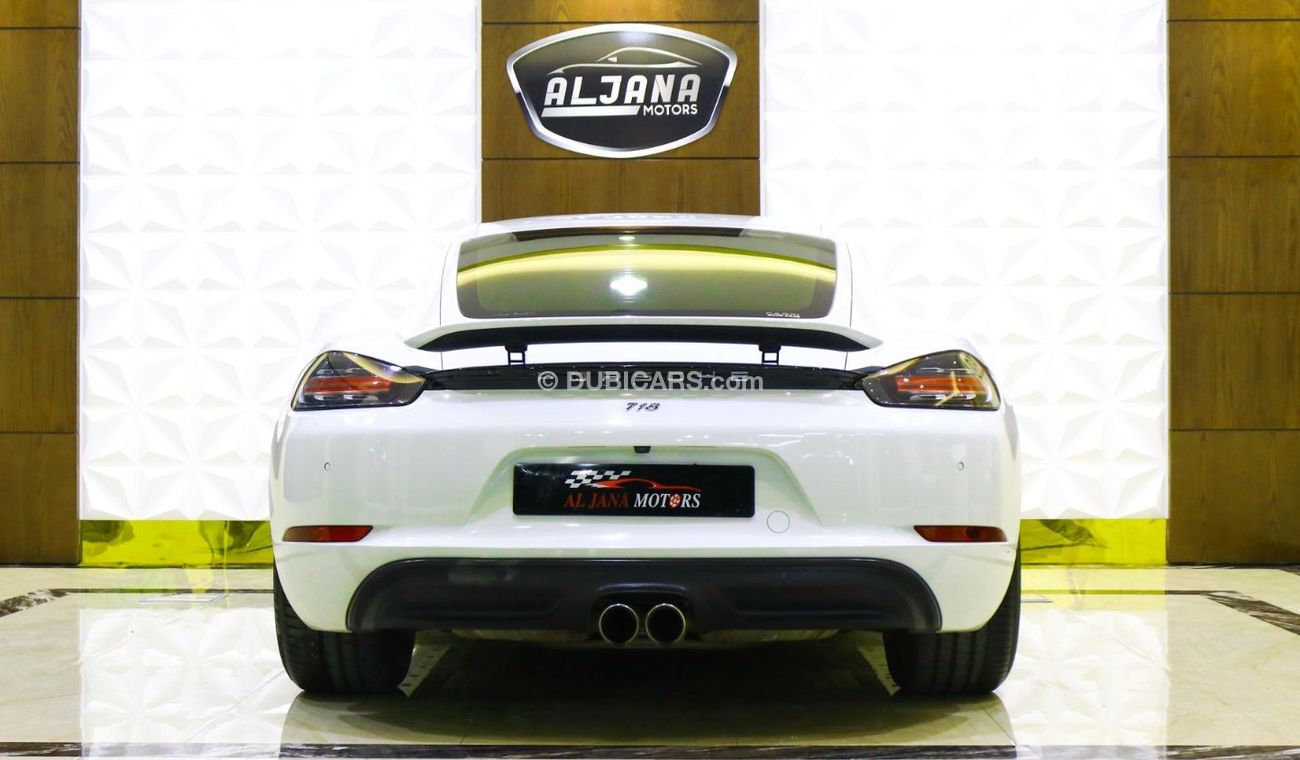 Porsche 718 Cayman Std PORSCHE CAYMAN 718 2018 GCC ORIGINAL PANIT