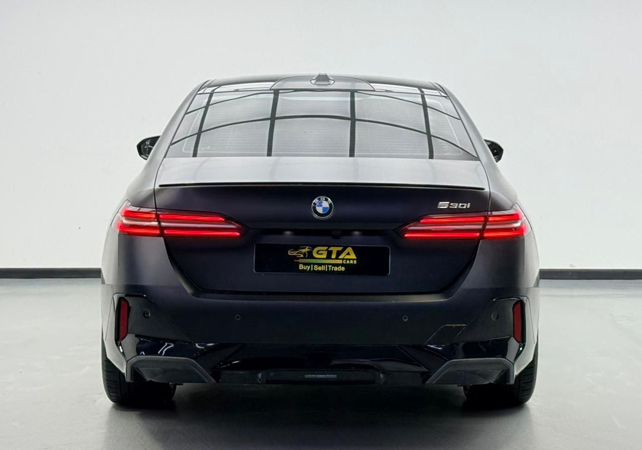 BMW 530i M SPORT 2025 BMW 530i M Sport, BMW Warranty+Service Contract+Full Service History, Full PPF, GCC