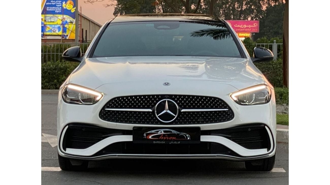 Mercedes-Benz C 200 MERCEDES C200 2024 AMG PACKAGE - 5 YEARS WARRANTY AND SERVICE CONTRACT FROM GARGASH