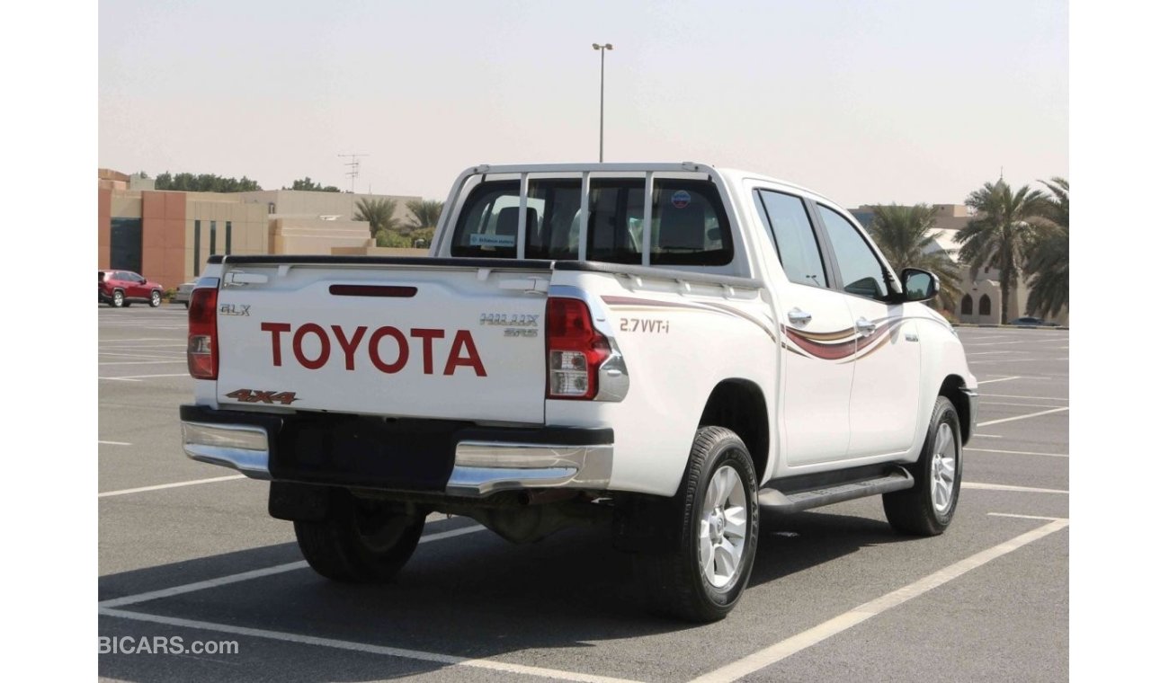 Toyota Hilux 2019 | HILUX 4X4 DOUBLE CABIN MANUAL GEAR - WITH GCC SPECS AND EXCELLENT CONDITION