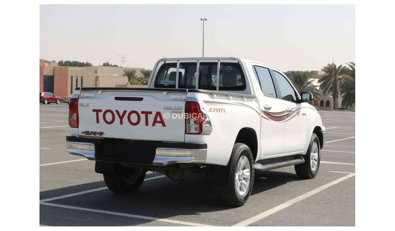 Toyota Hilux 2019 | HILUX 4X4 DOUBLE CABIN MANUAL GEAR - WITH GCC SPECS AND EXCELLENT CONDITION