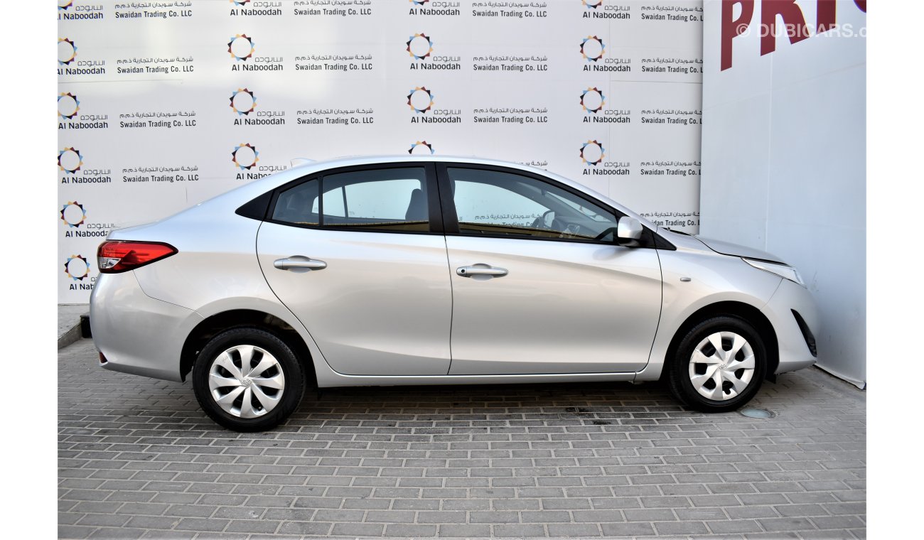 تويوتا يارس 1.5L SE SEDAN 2019 GCC SPECS DEALER WARRANTY