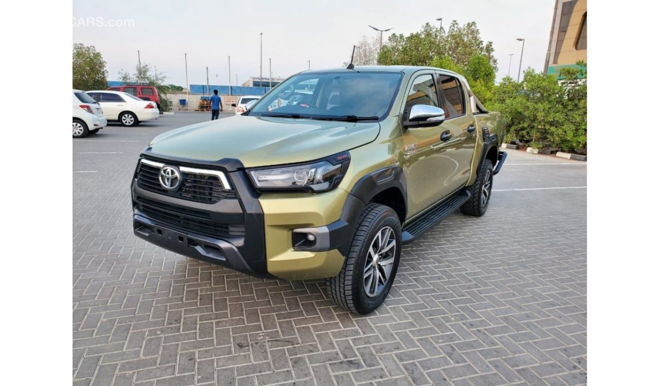 Toyota Hilux 2016 Push Start Automatic Jungle Color 2.8CC Diesel Turbo (Face-Lifted 2021) [Right Hand Drive] Prem