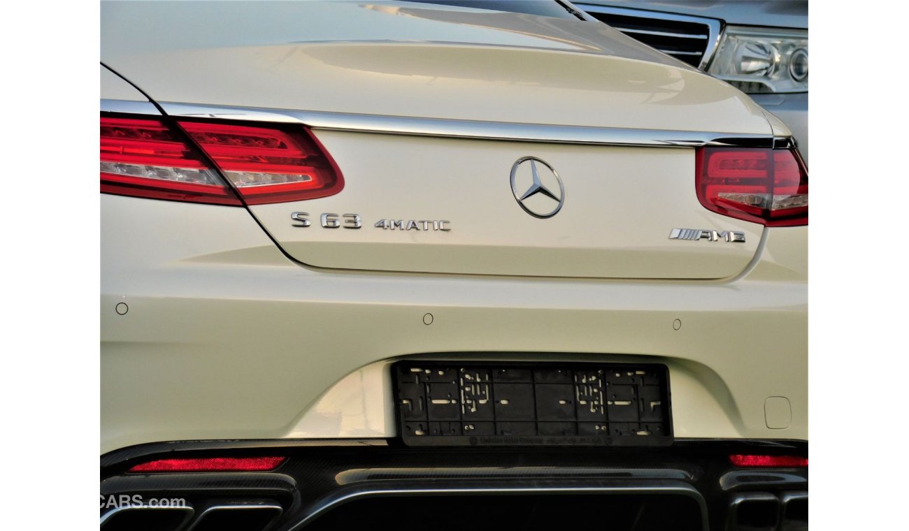 Mercedes-Benz S 63 AMG Coupe Mercedes Benz S63 coupe