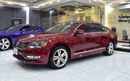 Volkswagen Passat SEL EXCELLENT DEAL for our Volkswagen Passat ( 2016 Model ) in Red Color GCC Specs