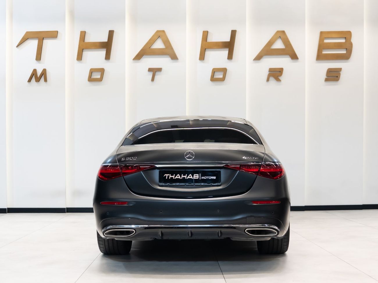 مرسيدس بنز S 500 S-Class 4Matic | 2021 | Matte Black | Fully Loaded | Excellent Condition