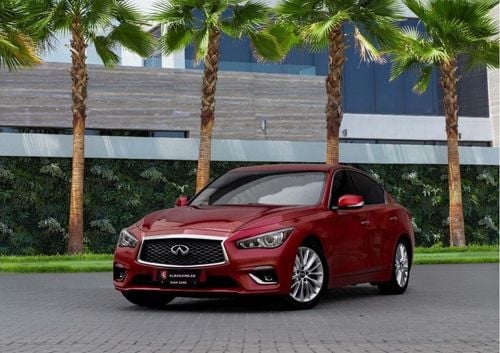 Infiniti Q50 3.0L Twin Turbo | 1,322 P.M  | 0% Downpayment | Agency Service