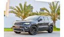 Jeep Grand Cherokee Overland 5.7L V8 | 1,645 P.M | 0% Downpayment | Perfect Condition