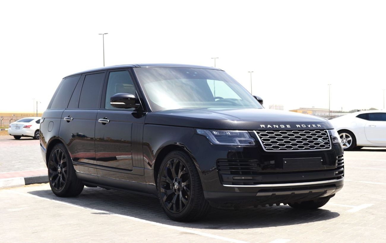 لاند روفر رينج روفر Range Rover VOGUE SE Supercharged V8 2018 Full option Super clean car specs GCC
