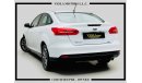 Ford Focus LEATHER SEATS + NAVIGATION + ALLOY WHEELS / GCC / 2018 / WARRANTY + FULL SERVICE HISTORY / 549 DHS