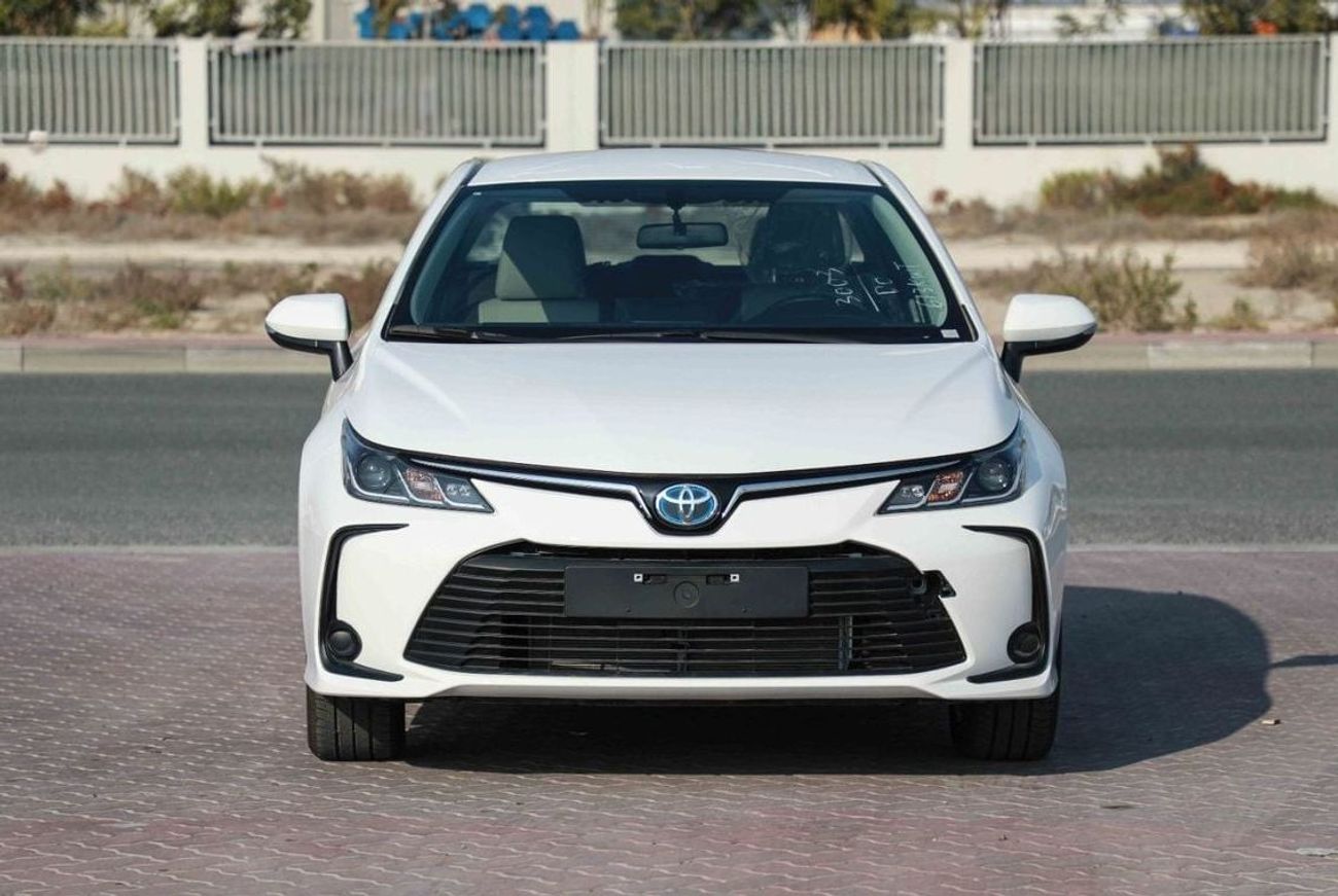 Toyota Corolla 2024 TOYOTA COROLLA LOW HYBRID 1.8 - SUPER WHITE inside FROMAGE | Export Only